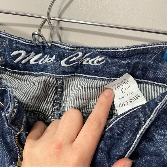 Miss Chic y2k denim shorts 3 - Picture 6 of 6